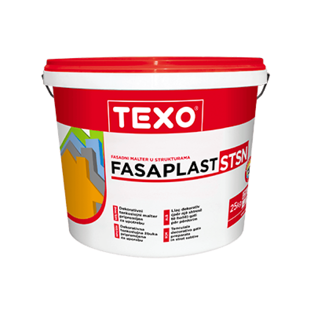 FASAPLAST STSN, fasádna omietka – silikón/silikátová 1,5mm, 25kg 1