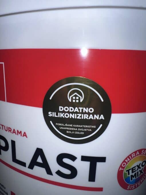 FASAPLAST, silikonizovaná fasádna omietka 1,5mm, 25kg 4