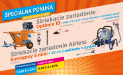 LIMITOVANÁ ŠPECIÁLNA PONUKA Optimix 10 + EuroSpray Mini s príslušenstvom